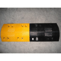 1000*350*50MM Yellow Black Rubber Road Speed Bump